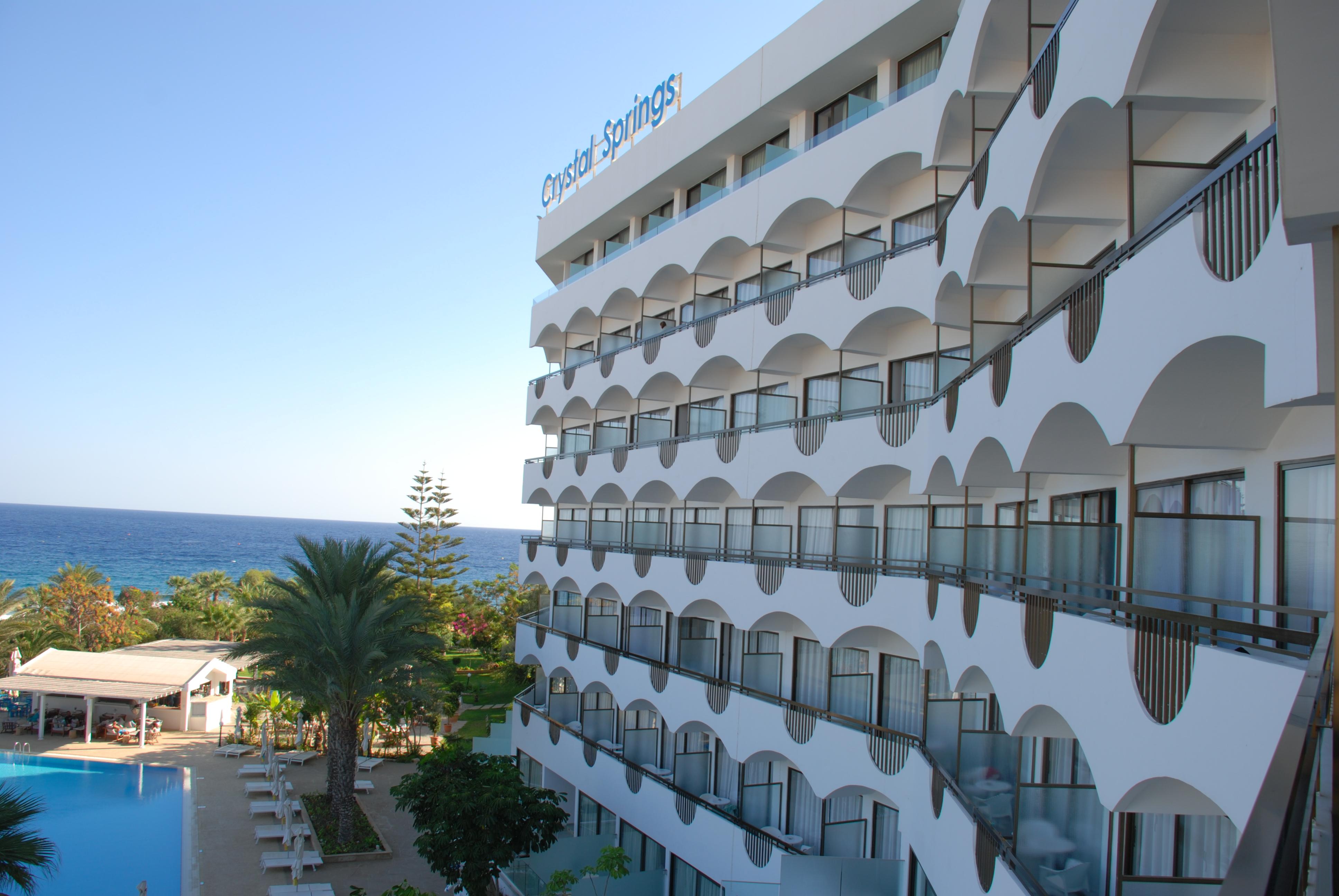 水晶温泉海滩酒店 普罗塔拉斯 外观 照片